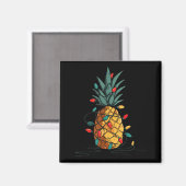 Aimant Funny Ne Christmas Graphics Lights Lover  (Recto/Verso)