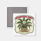 Aimant Funny Neurodivergent Hyperfixation ADHD Plant Meme (Recto/Verso)