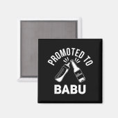 Aimant Funny New Grandpa Pregnancy Announcement Promoted (Recto/Verso)