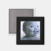 Aimant Funny Niche Baby Gen Z Meme Ai Viral Giggling Ai L (Recto/Verso)