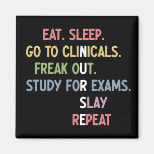 Aimant Funny Nurse School Student Future Nurse Cadfts