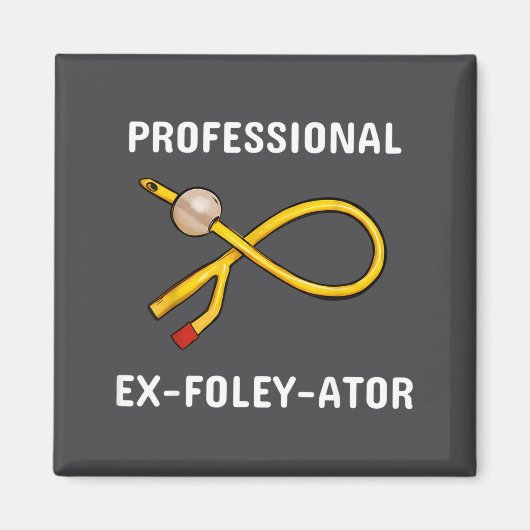 Aimant Funny Nurse Urology Crew T- Catheter Joke Student  (Devant)