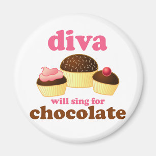 Aimant Funny Opera Diva