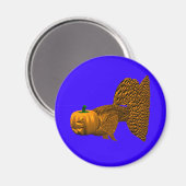 Aimant Funny Orange Guppy (Recto/Verso)