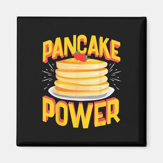 Aimant Funny Pancake Power (Devant)