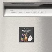 Aimant Funny Personnalisé 2020 Noël Civilé (In Situ (Lave-vaisselle))