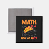 Aimant Funny Pi Day Math Est Un Morceau De Pizza Math Et  (Recto/Verso)