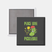 Aimant Funny Pickleball (Recto/Verso)