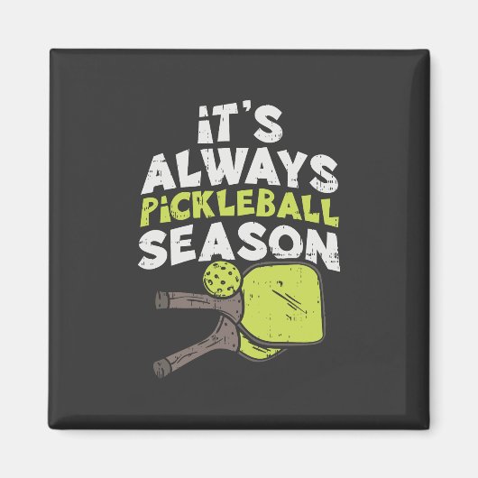 Aimant Funny Pickleball (Devant)
