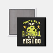 Aimant Funny Pickleball (Recto/Verso)