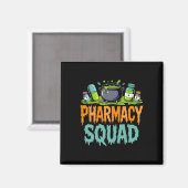 Aimant Funny Pills Pharmist Squad Halloween Pa (Recto/Verso)