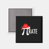 Aimant Funny Pirate Math Pun - Pi Day Symbole Humour Tee (Recto/Verso)