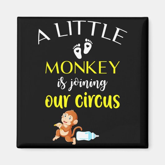 Aimant Funny Pregnancy Announcement New Baby Reveal (Devant)