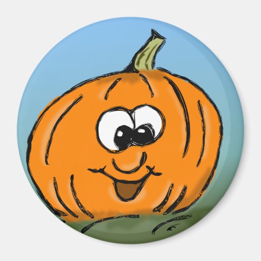 Aimant Funny Pumkin (Devant)