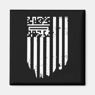 Aimant Funny Qr President Trump Dance Code