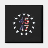 Aimant Funny Qr Président Trump Dance Code 1 (Devant)