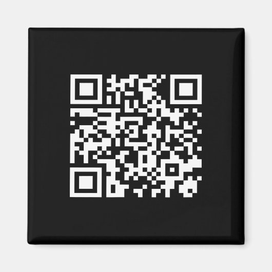 Aimant Funny Qr Président Trump Dance Code 2025 (Devant)