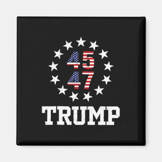 Aimant Funny Qr Président Trump Dance Code Inauguration D (Devant)