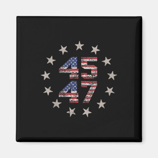 Aimant Funny Qr President Trump Dance Code (sur Byck) 6 (Devant)