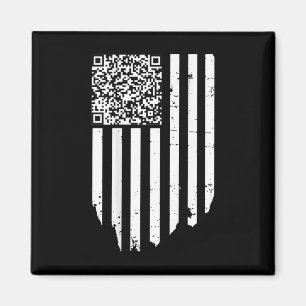 Aimant Funny Qr Scan Code Président Trump 4547 Trump Danc