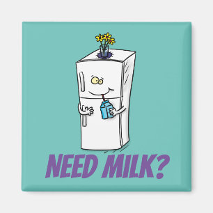Aimant Funny refrigerator cartoon illustration