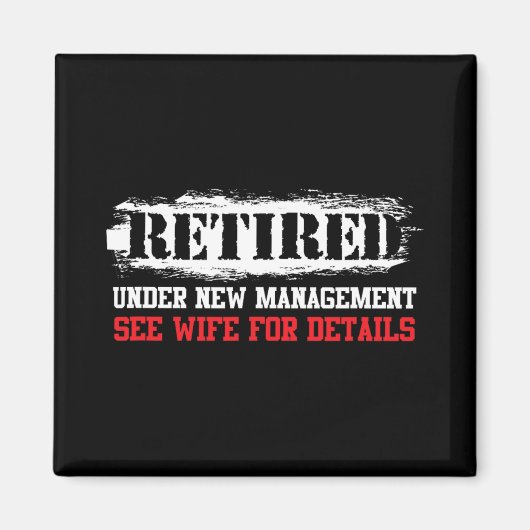 Aimant Funny Retired Under New Management See Wife For De (Devant)