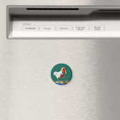 Aimant Funny Running Pelican (In Situ (Lave-vaisselle))