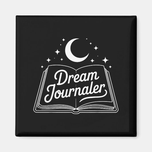 Aimant Funny Sleep Hygiene Dream Journaling Status Symbol (Devant)