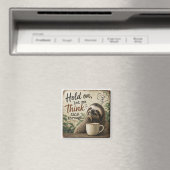 Aimant Funny Sloth Hold On Let Me Think This Through (In Situ (Lave-vaisselle))