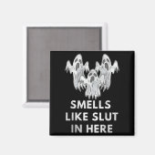 Aimant Funny Soky Halloween Offensive Adult Humor Ghost C (Recto/Verso)