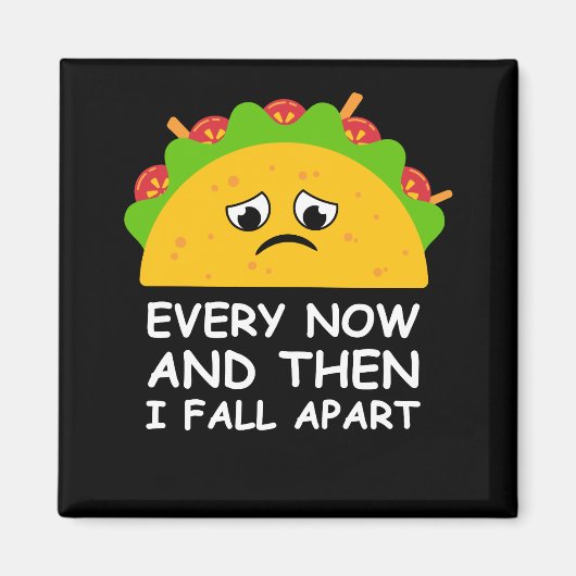 Aimant Funny Taco Every (Devant)