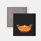 Aimant Funny Thanksgiving Go Ahead Bake My Day Men Women  (Recto/Verso)