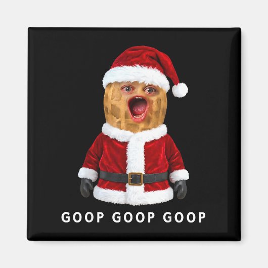 Aimant Funny The Burnt Peanut Goop Bungulator Christmas  (Devant)