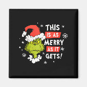 Aimant Funny This Is As Merry As It Gets Christmas, Sarca (Devant)