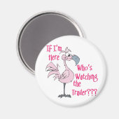 Aimant Funny Trailer Park (Recto/Verso)