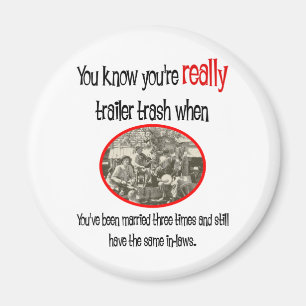 Aimant Funny Trailer Park