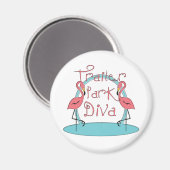 Aimant Funny Trailer Park Shirts et cadeaux (Recto/Verso)