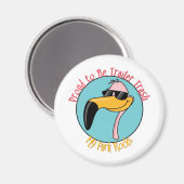 Aimant Funny Trailer Park Shirts et cadeaux (Recto/Verso)