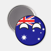 Aimant Funny Trending Geeky Australia Countryball (Recto/Verso)
