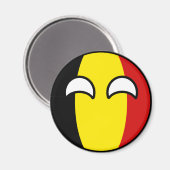 Aimant Funny Trending Geeky Belgium Countryball (Recto/Verso)