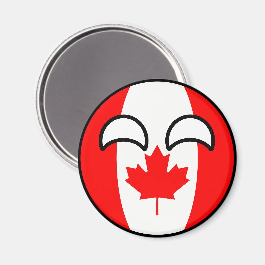 Aimant Funny Trending Geeky Canada Camptryball (Recto/Verso)