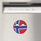 Aimant Funny Trending Geeky Norway Countryball (In Situ (Lave-vaisselle))