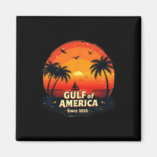 Aimant Funny Trump Chemise Golfe Des Etats-Unis Amérique