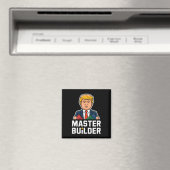Aimant Funny Trump Master Builder Blocs Cadeau (In Situ (Lave-vaisselle))