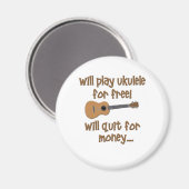 Aimant Funny Ukulele (Recto/Verso)