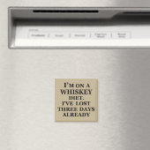 Aimant Funny whisky cite les paroles de whisky humour (In Situ (Lave-vaisselle))