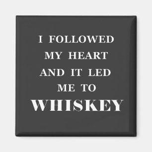 Aimant Funny whisky cite les paroles de whisky humour