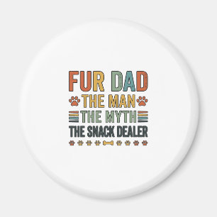 Aimant Fur Papa Le Fournisseur De Snacks Vintage Amoureux