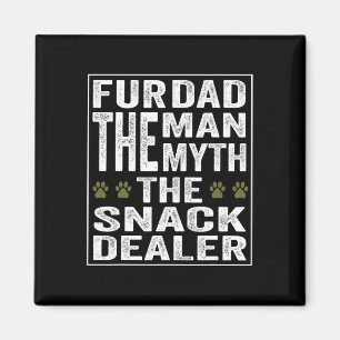 Aimant Fur Papa L'Homme Le Mythe Le Concessionnaire Snack