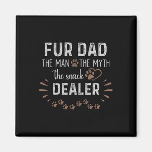 Aimant Fur Papa L'Homme Le Mythe Le Vendeur De Snack Chie